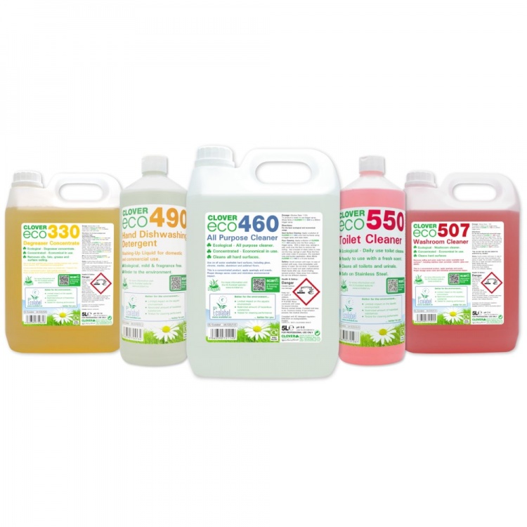 Clover Chemicals Eco 490 Hand Dishwashing Detergent